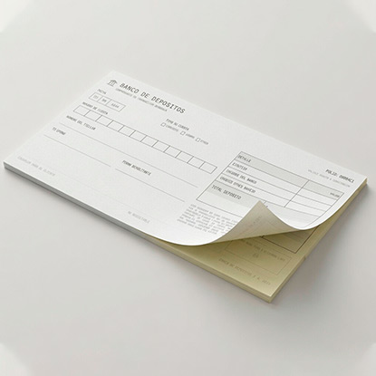 Formulario Bancario en Blanco